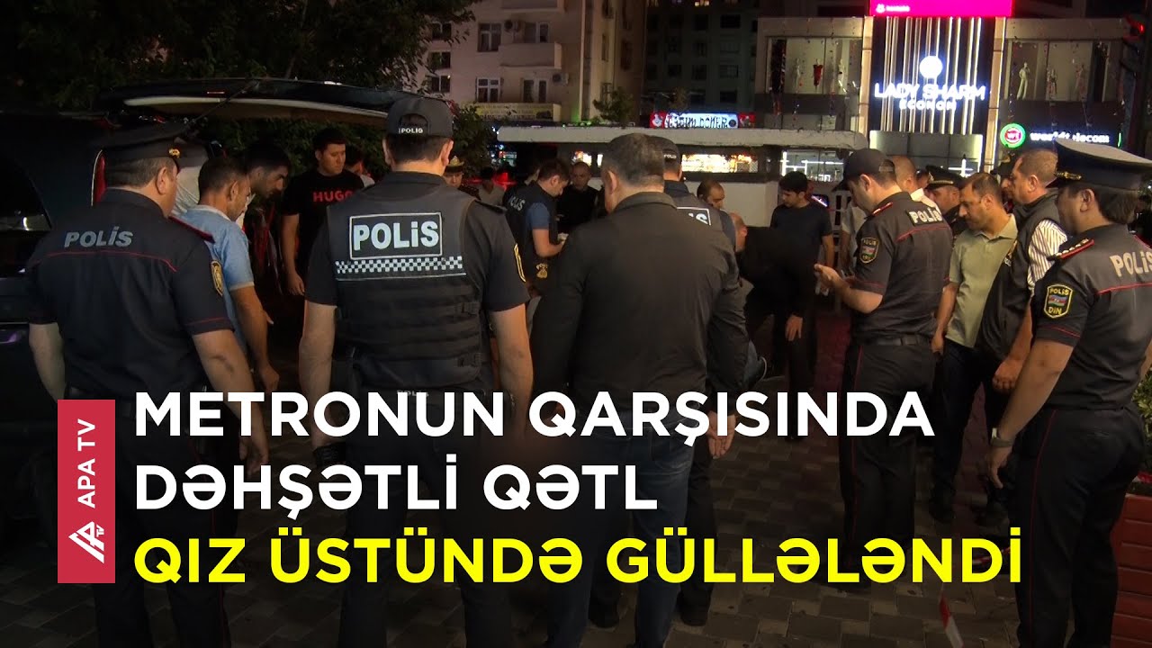Bakıdakı güllələnmənin təfərrüatları: Hadisə şahidi danışdı – APA TV