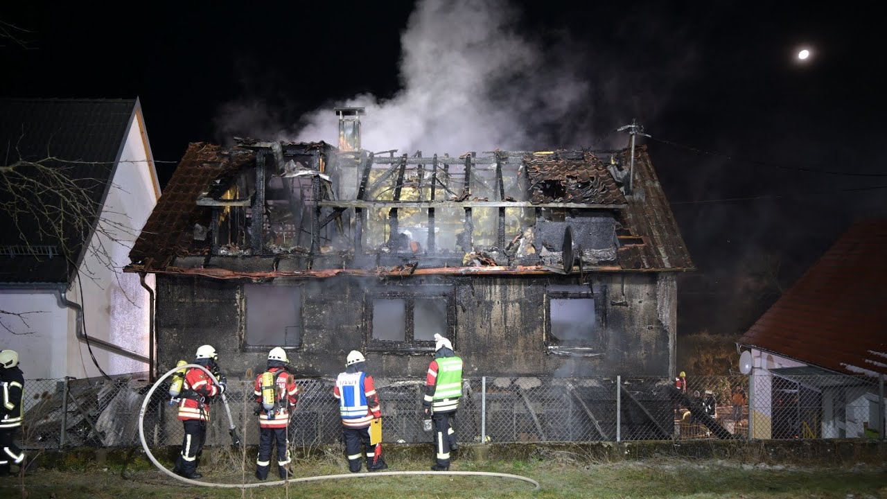 Wohngebäude in Vollbrand, 1.1.2026