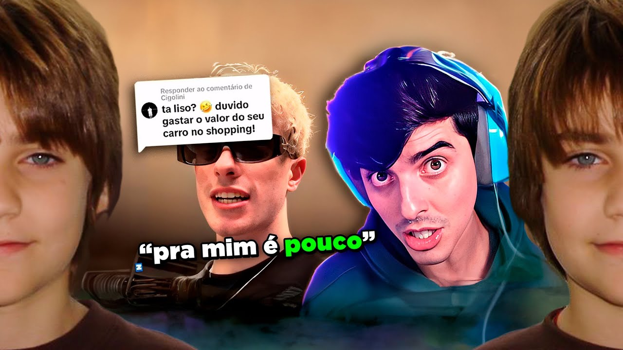 TIKTOKER FINGE QUE É 
