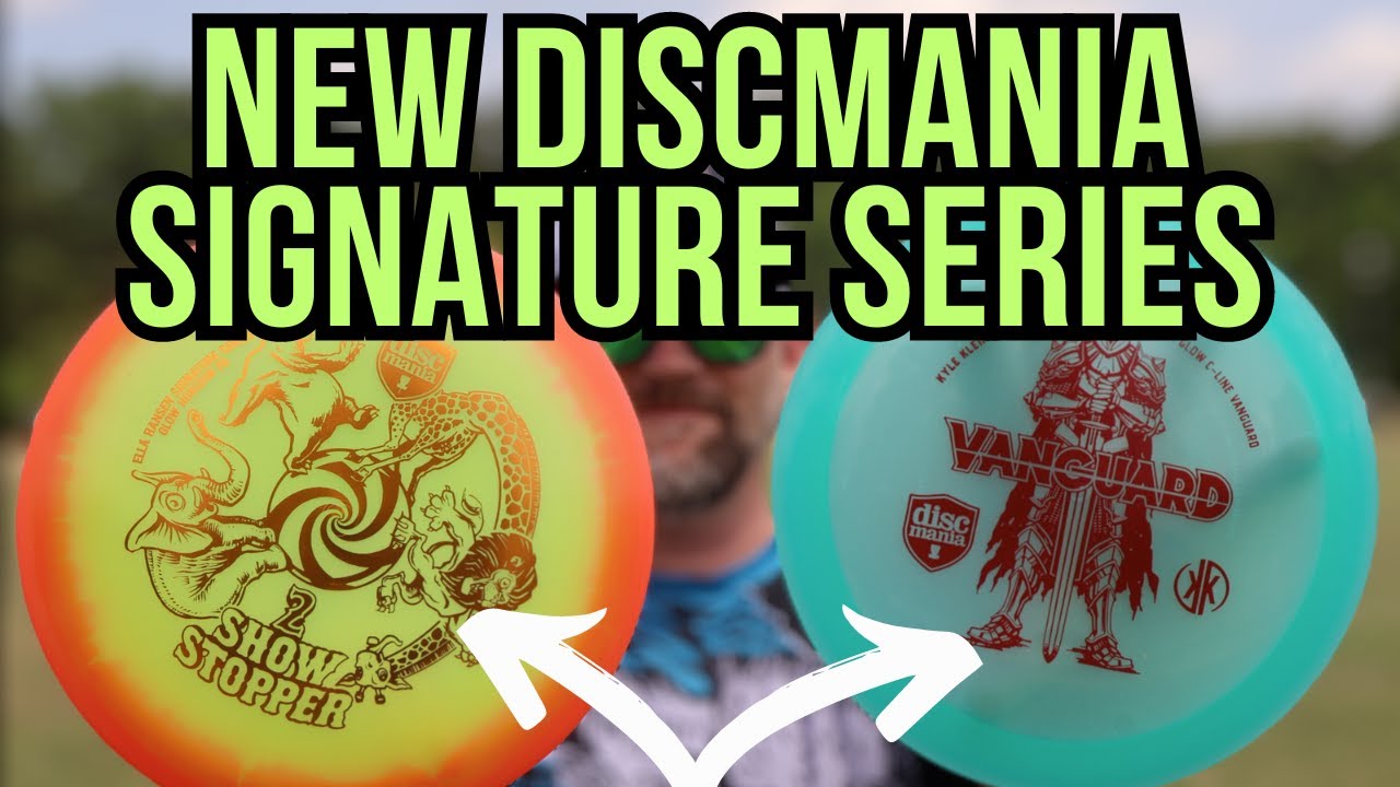 Glow Vanguard & Show Stopper 2 // New Discmania Signature Series (Kyle Klein, Ella Hansen)