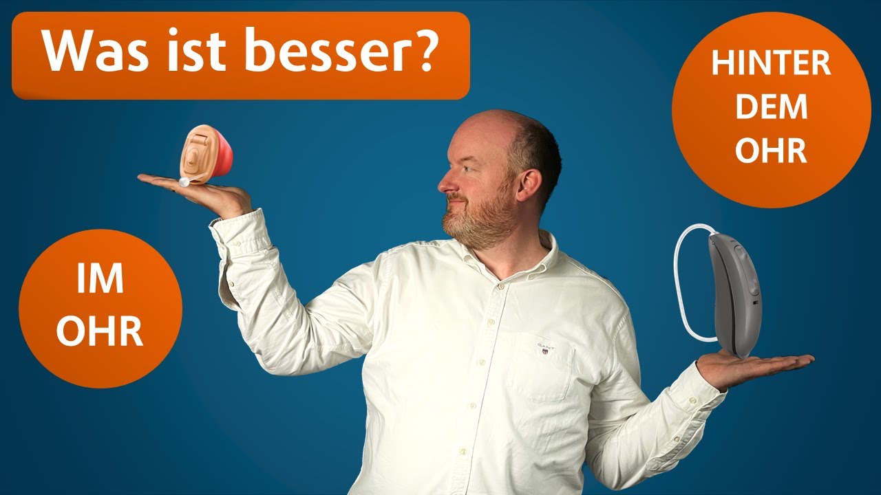 H&ouml;rger&auml;te im Ohr oder hinter dem Ohr? Je kleiner desto teurer?