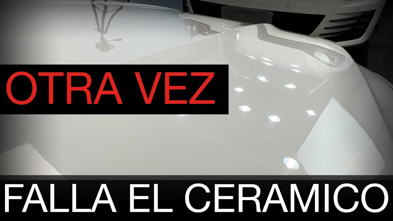 PORQUE FUNCIONA MAL un Tratamiento Cerámico y como SOLUCIONARLO con @CeramicPro