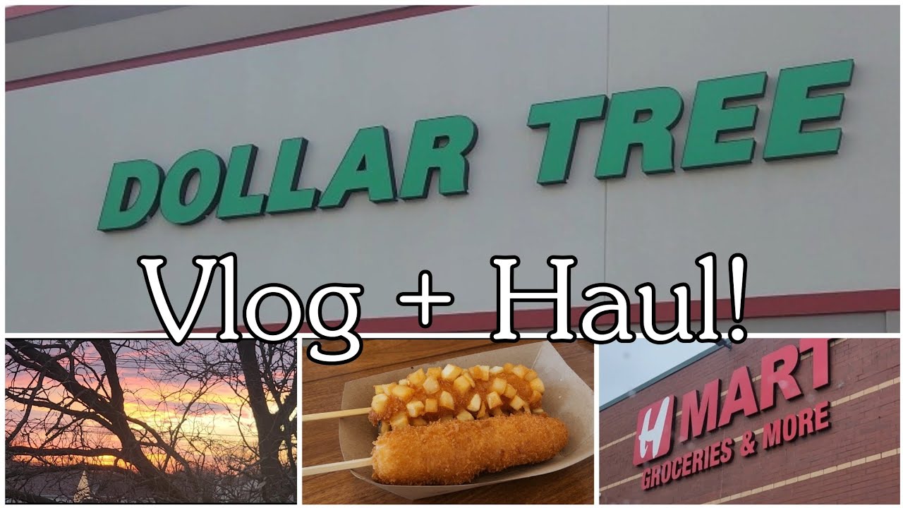***Видеоблог + Покупки в Dollar Tree и Target, а также в корейском продуктовом магазине HMart***