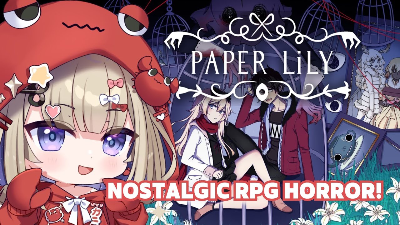 This is another rpgmaker horror that I can't resist【Paper Lily】