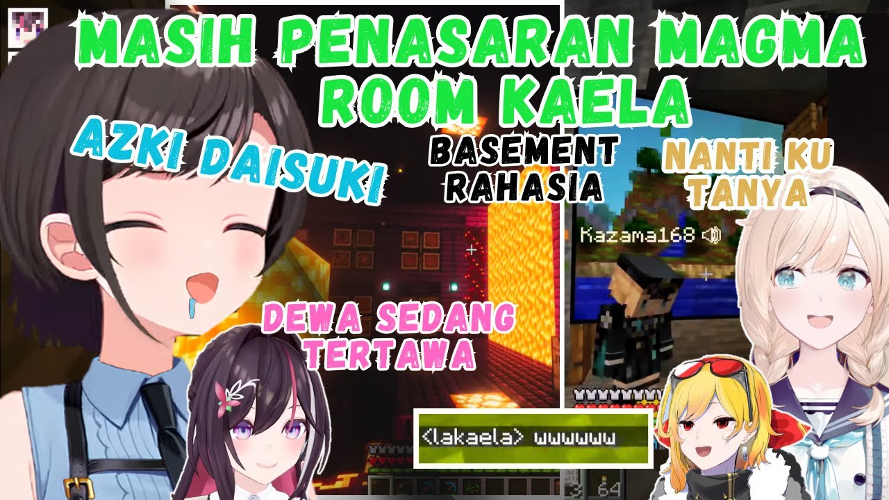 SUBARU Keciduk AZKi Sampai Keluar Air Liur, IROHA Masih Penasaran KAELA Secret Room【Hololive | Clip】