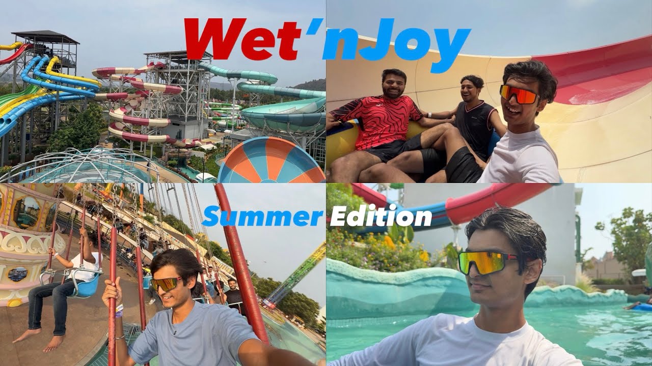 Wet'nJoy Lonavla | The Best Way to Survive Summer ☀️