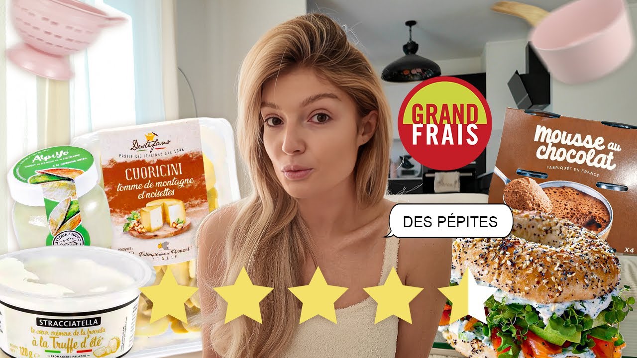JE MANGE GRAND FRAIS PENDANT 24H (je me régale) | Julie Tagliavacca