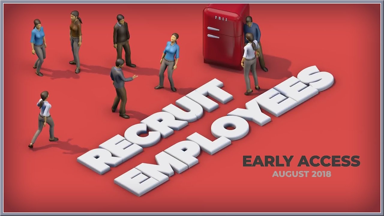 TECH CORP - NEW Early Access Gameplay Trailer A Build & Management Simulation Game (2018) HD