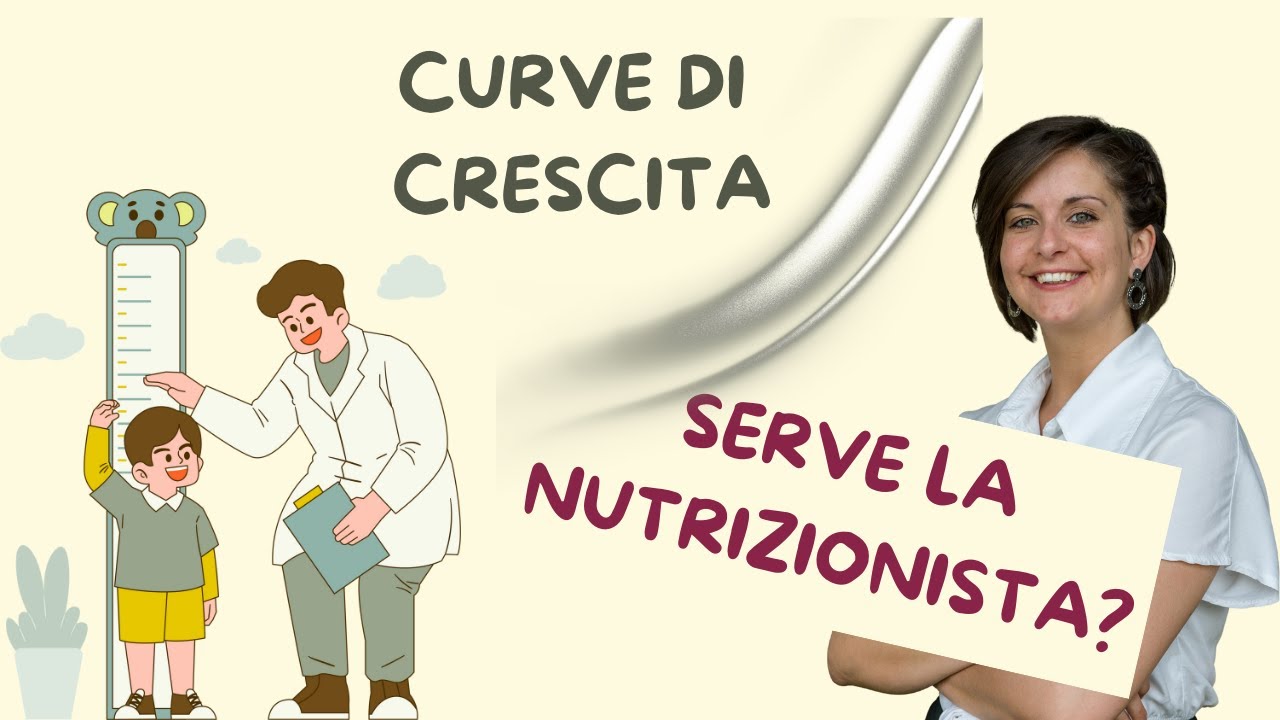 Bambino non cresce: come leggere le curve di crescita, cause e quando rivolgersi al nutrizionista.