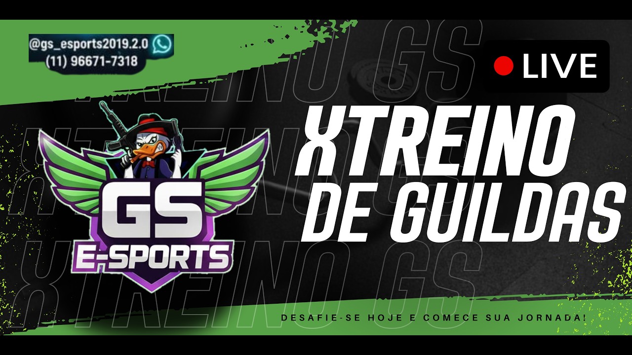 🟢X TREINO GS E-SPORTS🟢FREE FIRE - AO VIVO🟢 #freefirefreefire #freefire #freefirebrasil