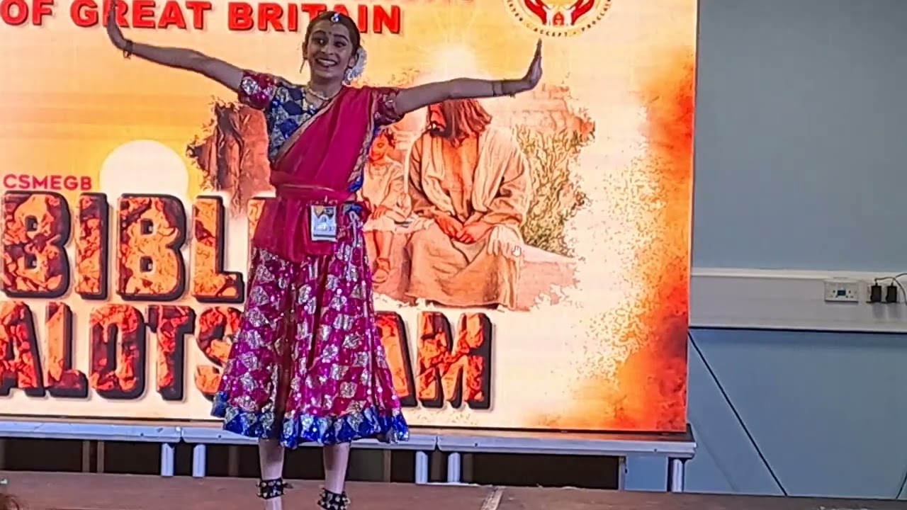 Nessin solo dance - CSMEGB Eparchial Bible Kalotsavam 2022