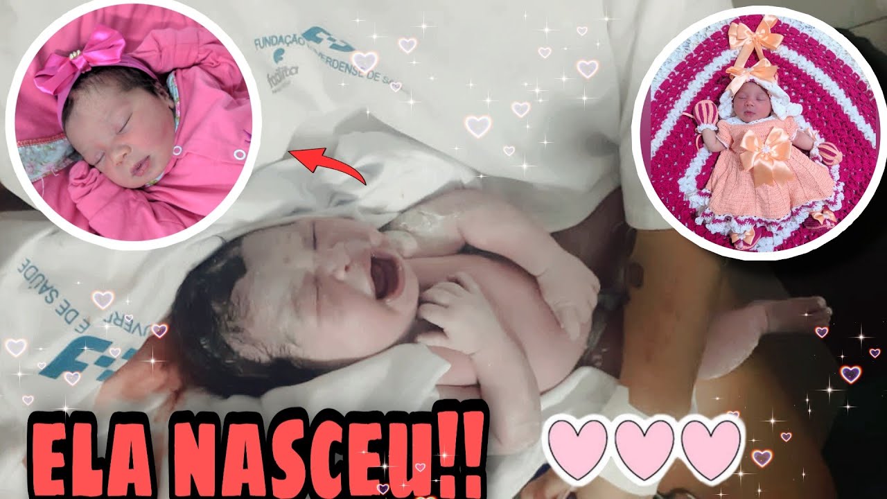 PARTO NORMAL/MINHA FILHA NASCEU 💖😍