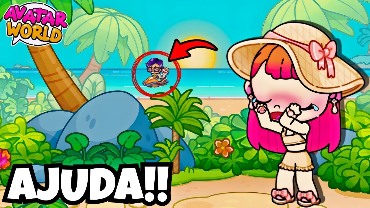 UMA MULHER ESTRANHA ROUBOU MEU BEB&Ecirc; NO AVATAR WORLD!!