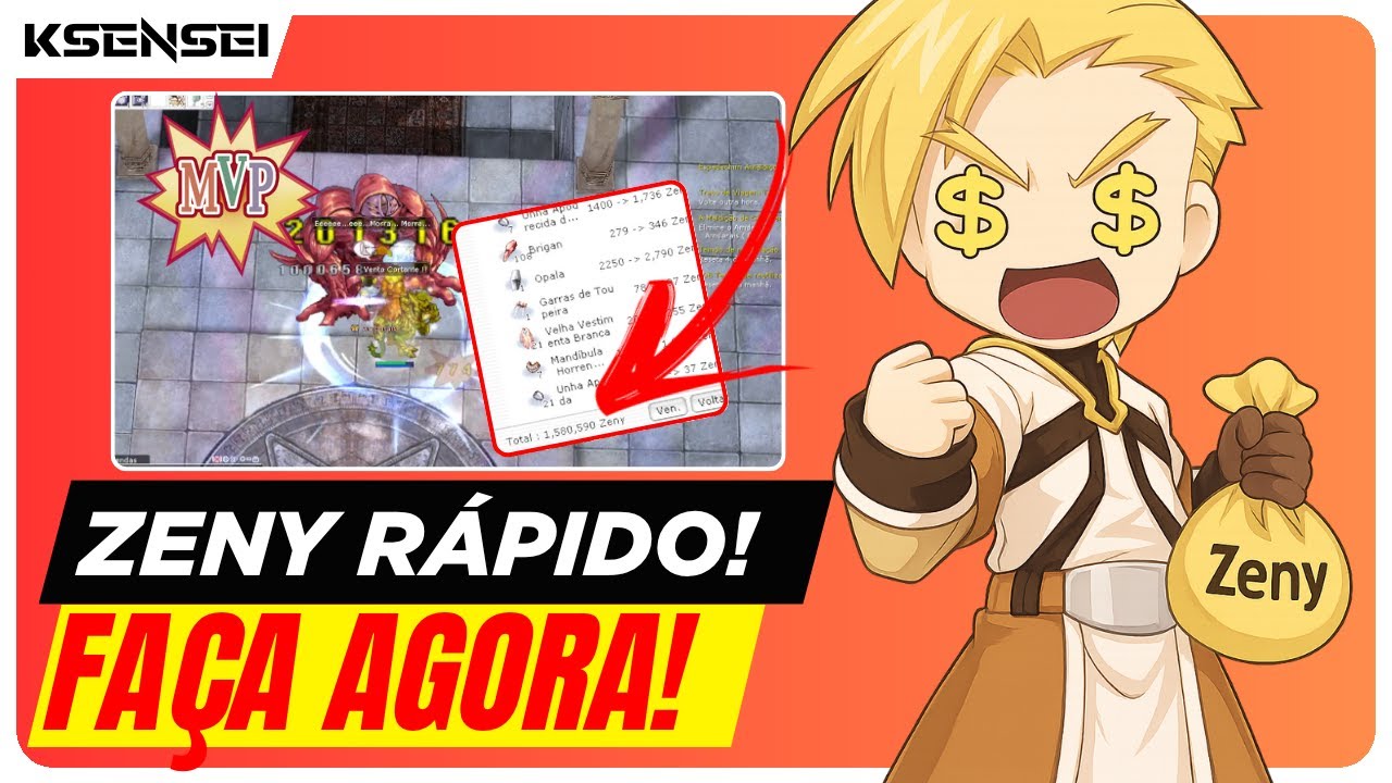 Ragnarok Online Latam: Faça Maldição de Glast Heim Solo e Ganhe Muito Zeny!