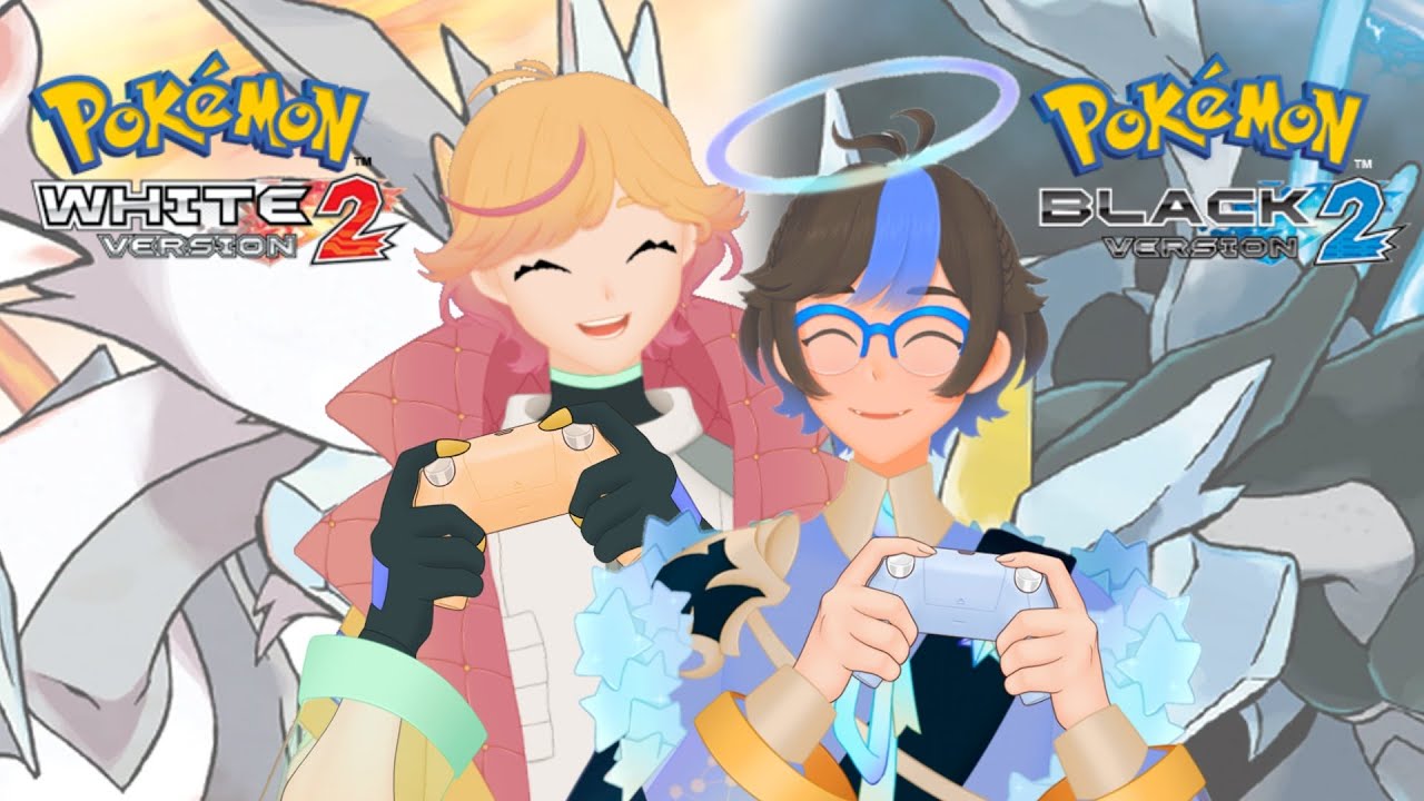 【Pokémon Black 2】My partner made me try Pokemon for the first time ☄️🚀