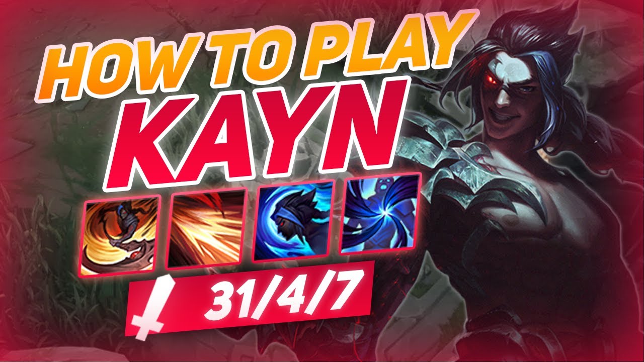 HOW TO PLAY KAYN SEASON 10 | BEST Build & Runes | Season 10 Kayn guide | League of Legends