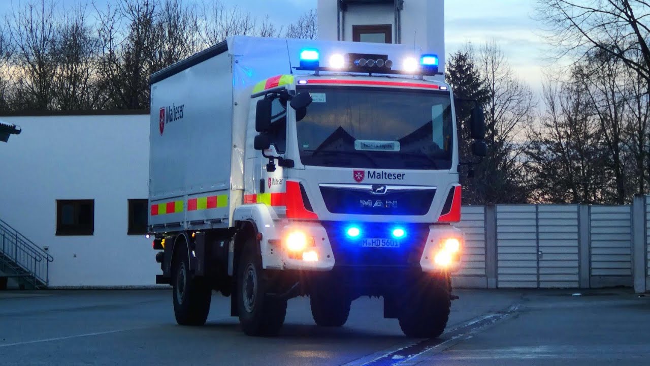 Logistik-LKW Malteser Oberbayern