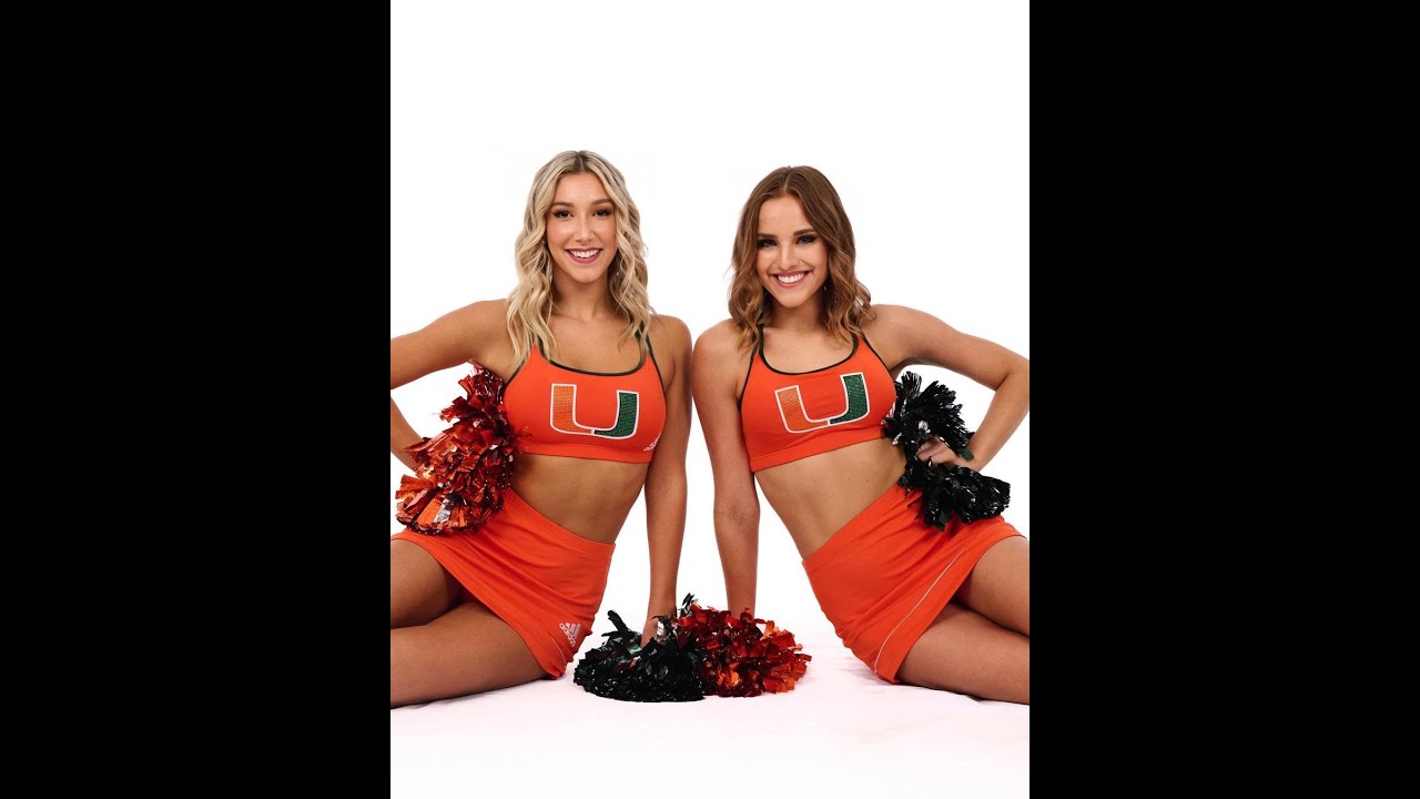 ▶️ Hurricanes Dance Team Wow 🧡💚 University of Miami ACC College Basketball