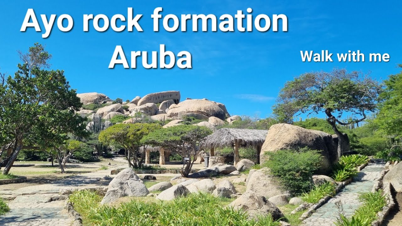 Ayo Rock formation Aruba | Walk with me | Silent walk | 8 Dec |