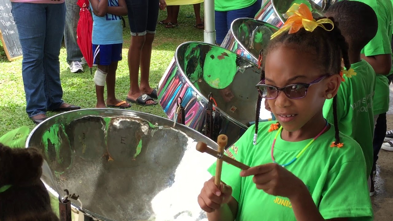 Caribbean Grains Laborie Steel Pan Junior Band 15 06 2019 Abatina