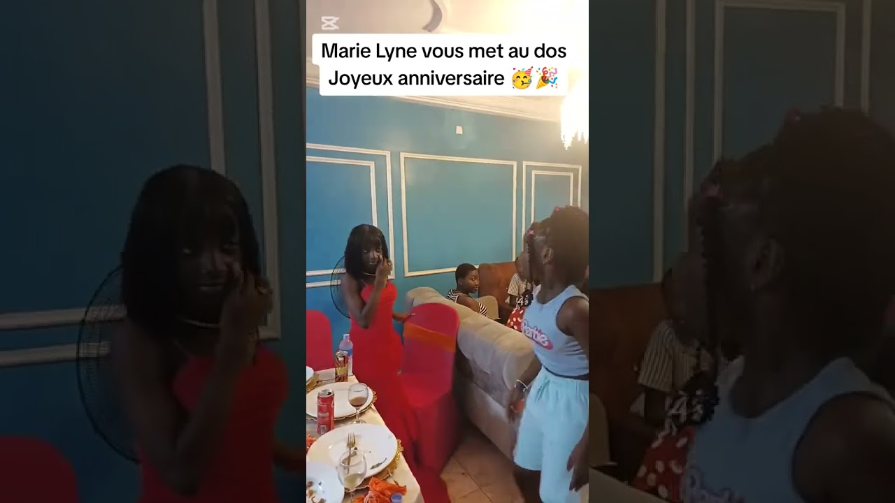 L'anniversaire de Marie lyne