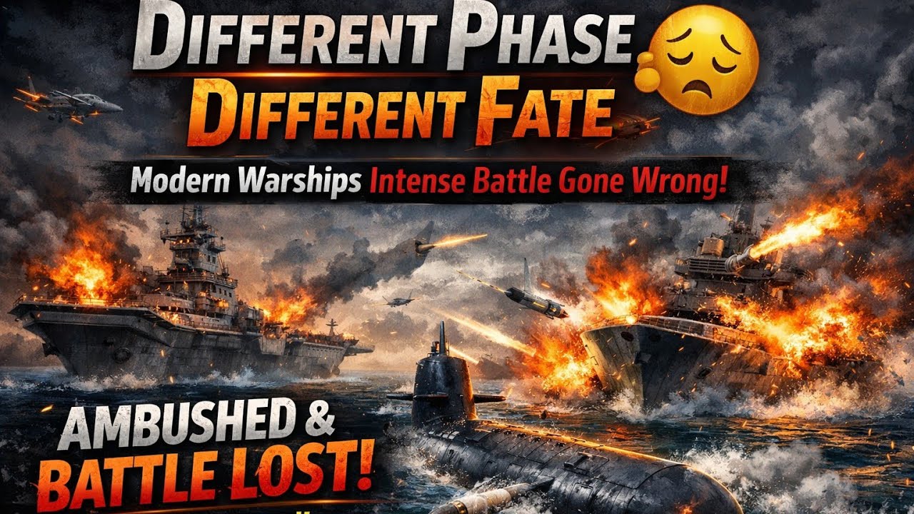 Different Phase, Different Fate 😔 | Modern Warships Intense Battle Gone Wrong!