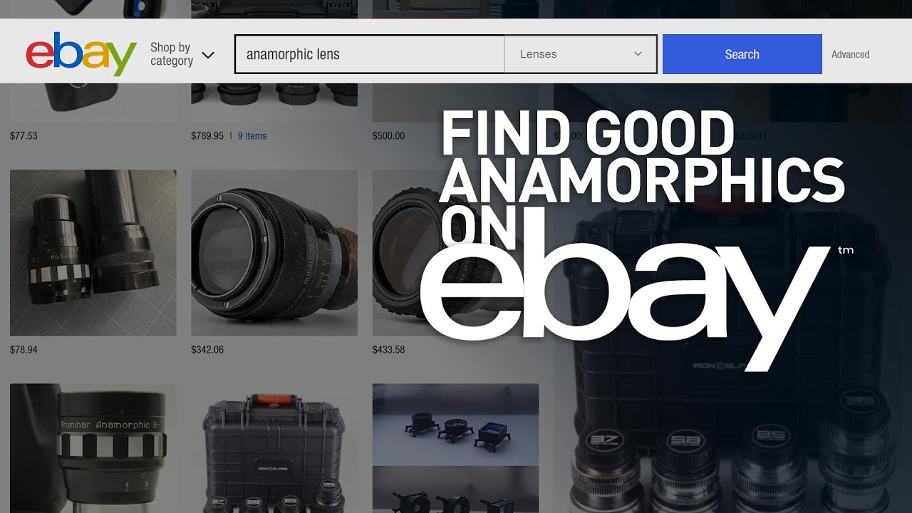 LIVE: Hunting Anamorphics on eBay