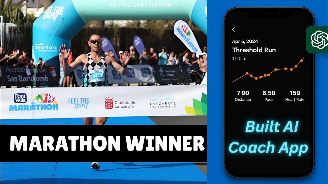 I built an AI running App, Won a Marathon and raised two kids at the same time