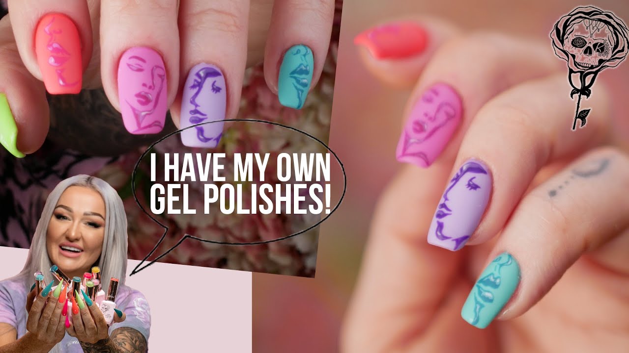 💅🤯OMG! I Made My Own Gel Polish And You Can Buy It!🤯💅