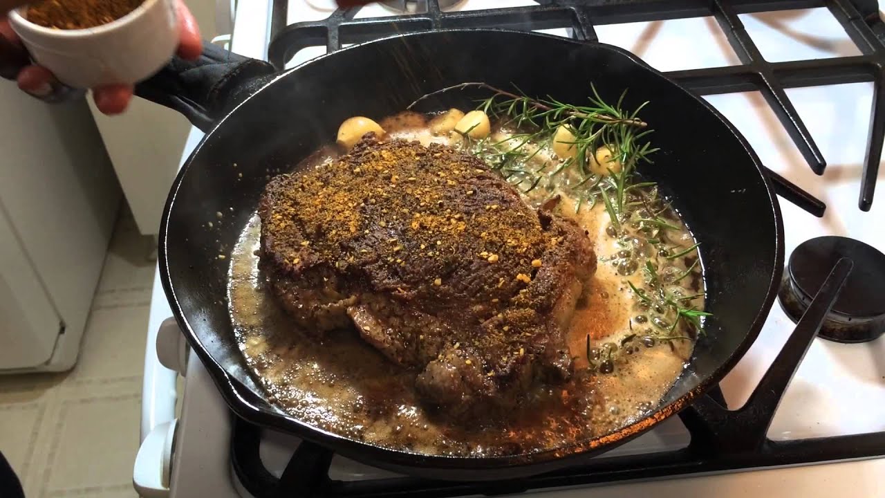 Cooking Steak in Cast Iron | The Constant Flip Method