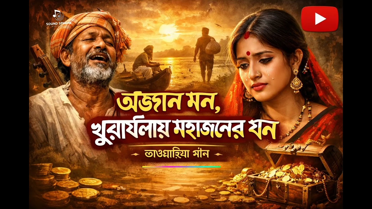 Aggan Mon Khilaye Mahajoner Dhan (অজ্ঞান মন খুয়াইলায় মহাজনের ধন) বাংলা লালন গীতি 
