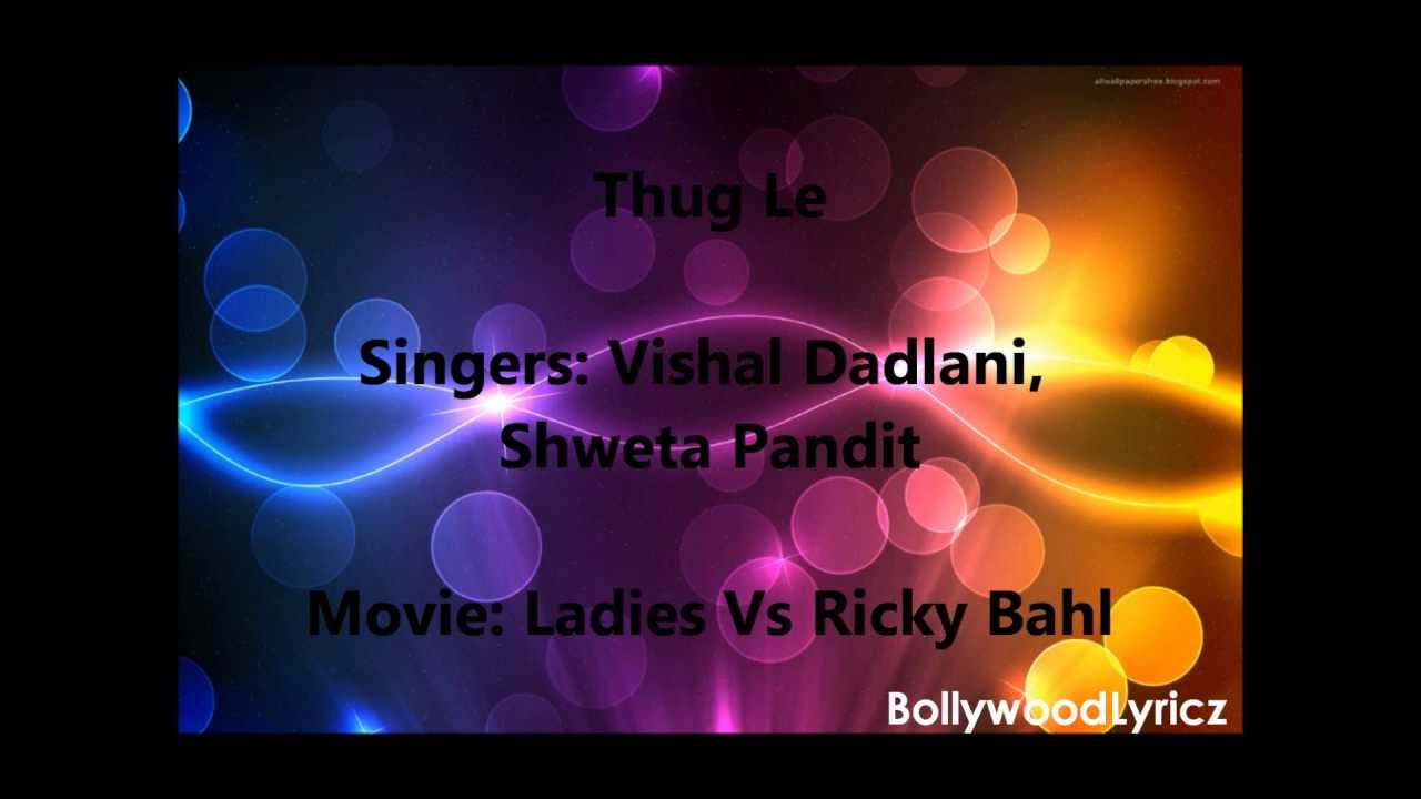 Thug Le [English Translation] Lyrics