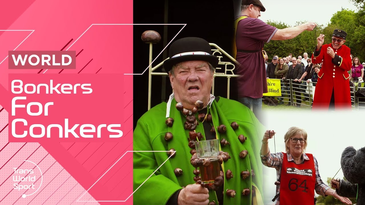 Bonkers For Conkers! | The Conker World Championship | Trans World Sport