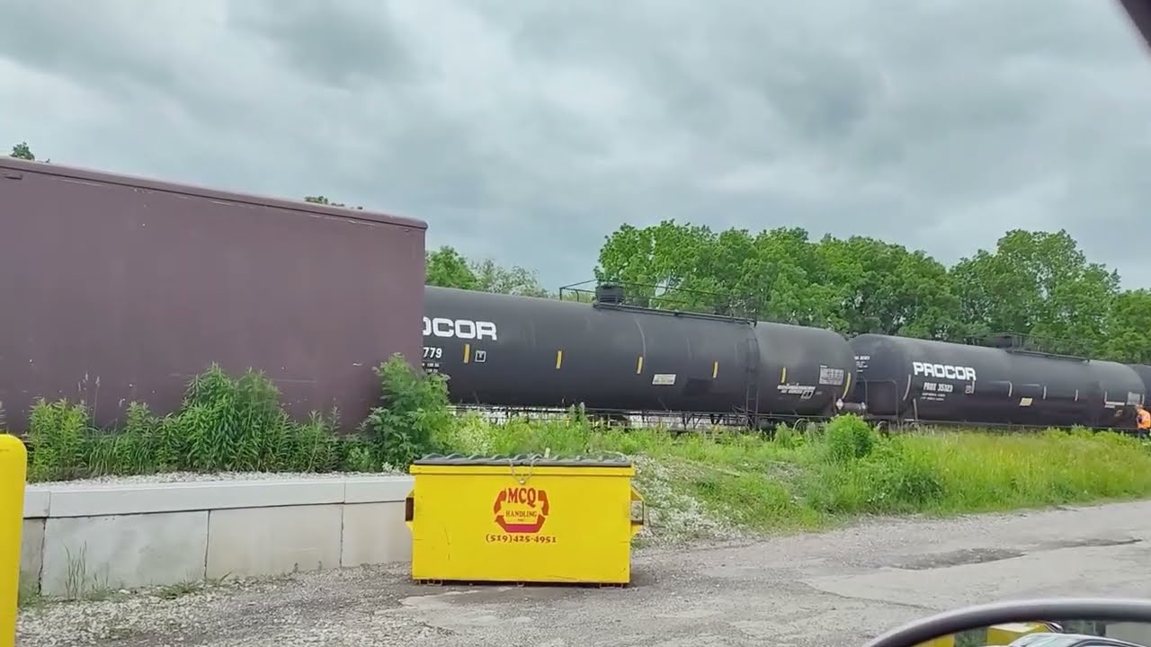 RAILREEL Car Catches Ontario Southland Railway June 18 2026