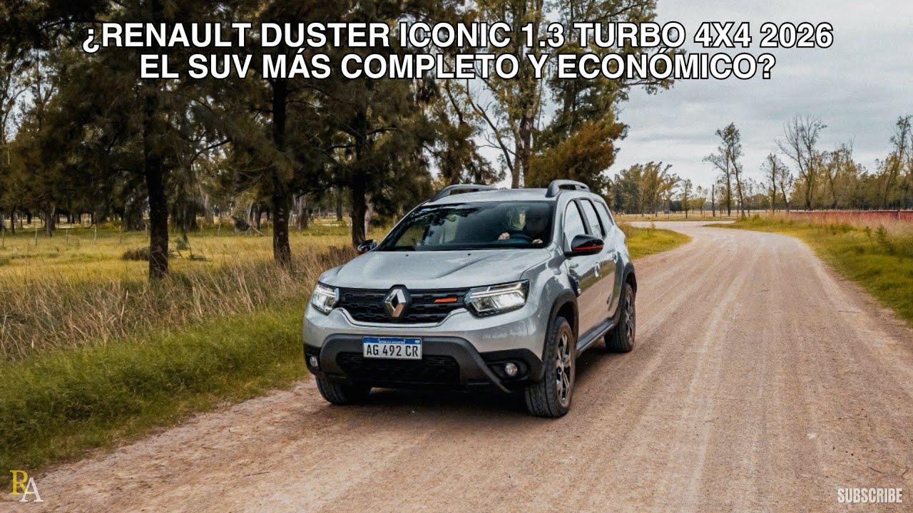 ¿Es la Renault Duster Iconic 1.3 Turbo 4x4 2026 el SUV más económico y capaz de su segmento?