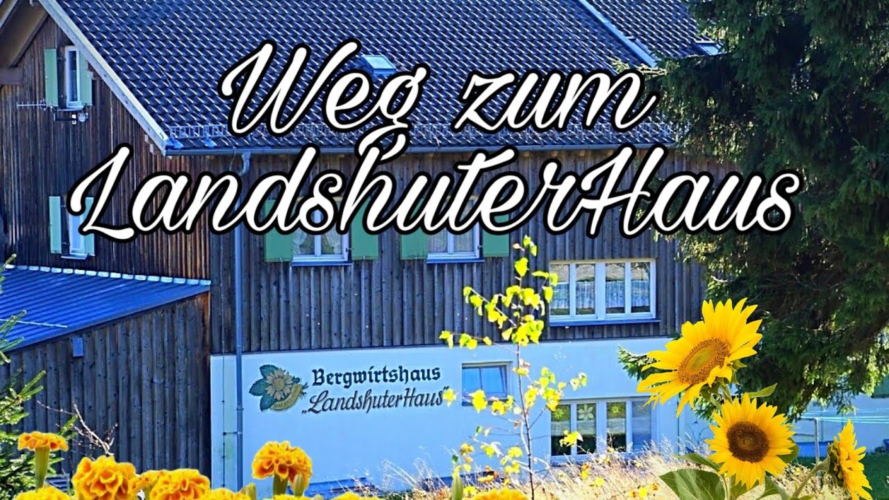 Weg zum LandshuterHaus (Bayerischer Wald)  2018