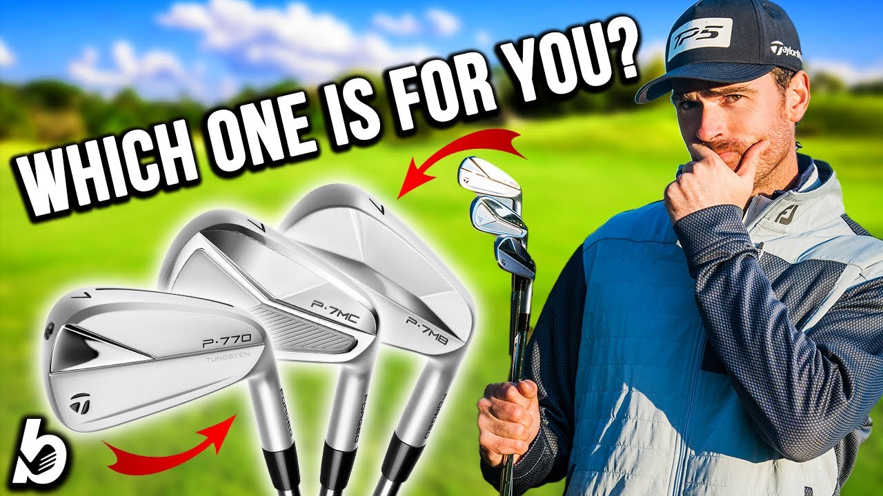 NEW Taylormade P770 vs. P7MC vs. P7MB irons 2023