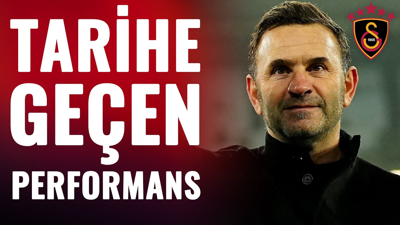 Galatasaray'da Okan Buruk'tan Bir Rekor Daha! Yine Tarihe Geçti