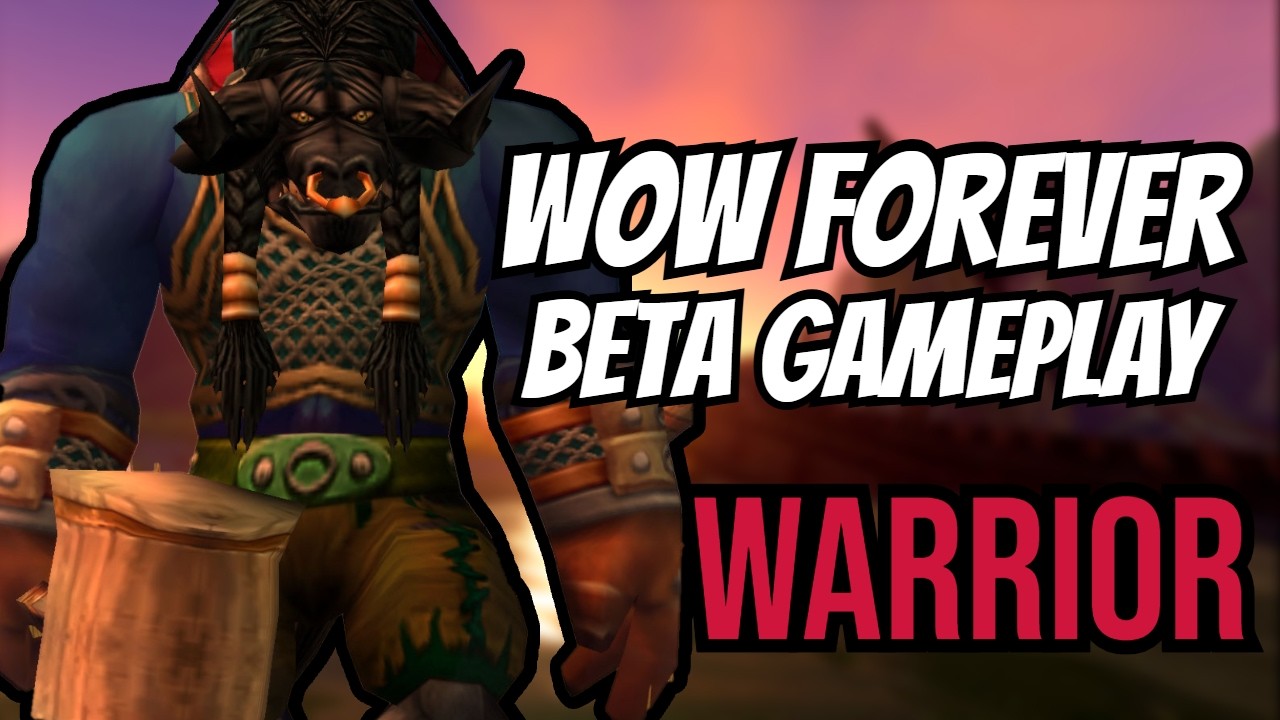 Trying Dual Wield Prot Warrior | WoW Forever Beta | PvP