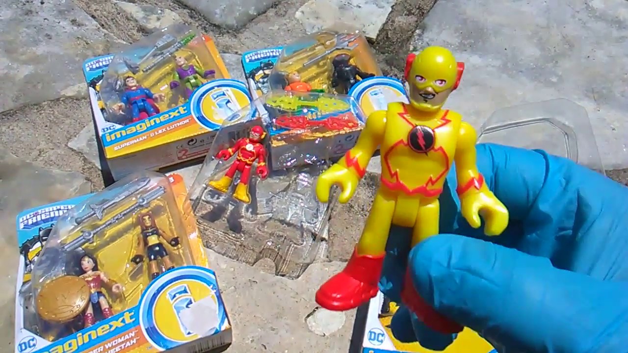 DC Imaginext! Firefly, Flash, Reverse Flash, Cheetah, Black Manta, Lex Luthor, Aquaman and More!