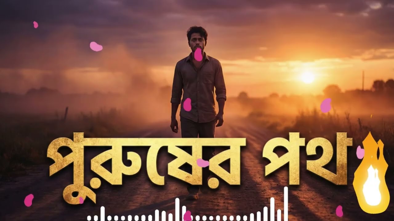 পুরুষের পথ | Emotional Bengali Song | Silent Pain of a Man