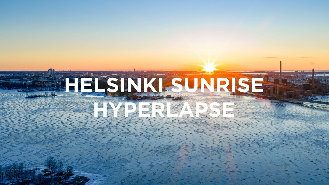 Helsinki Hyperlapse 5 March 2026
