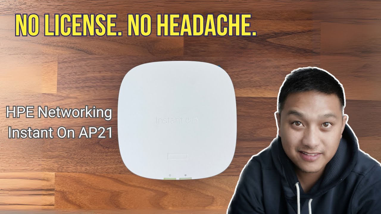 Boost Office Wi Fi with HPE Networking Instant On AP21 – No Licenses, No Headaches!