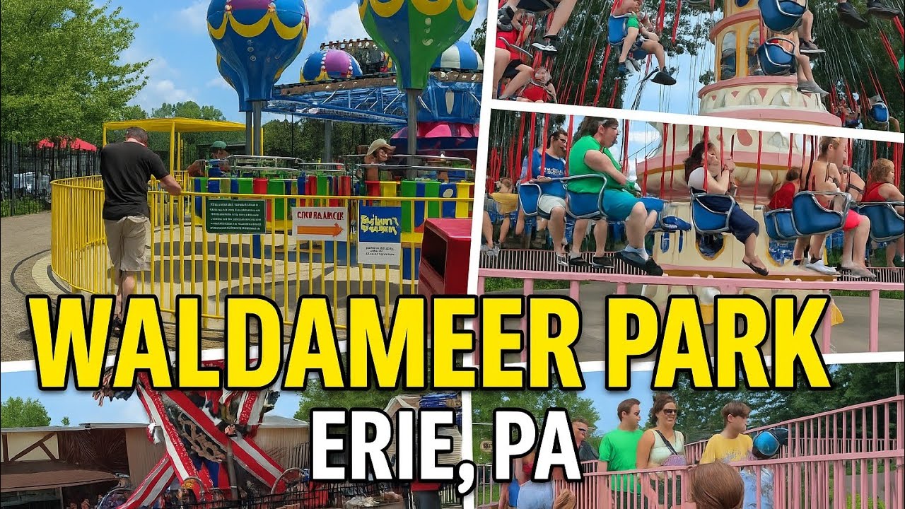 Epic Waldameer Park Rides in Erie, PA | Adventures of Fidel 🎢🎡