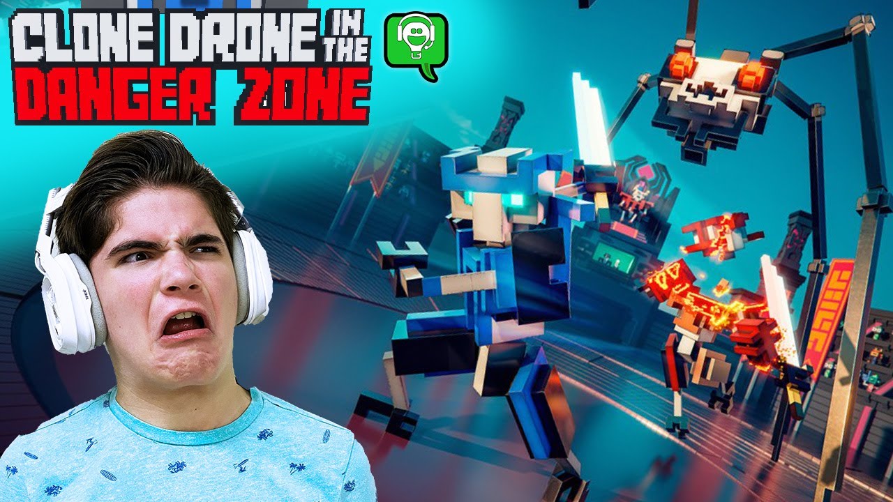 Clone Drone in the Danger Zone on the SWITCH with HobbyGaming