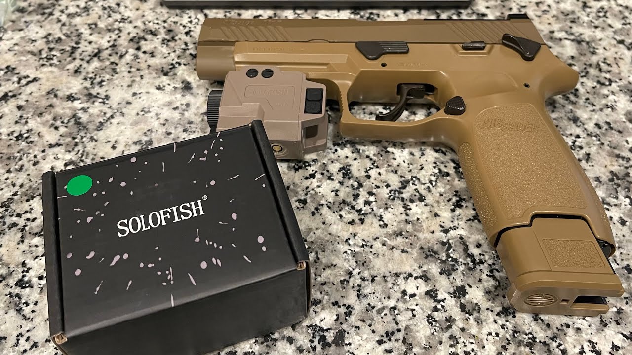 Solofish Tactical Flashlight & Green Dot