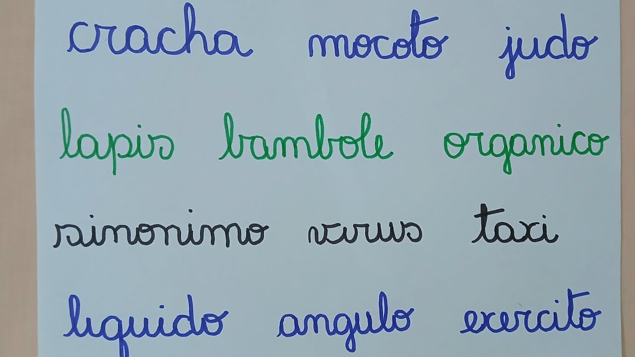 Acento Agudo e Acento Circunflexo - Exercício -Leitura de palavras - Ortografia - Alfabetização  EJA