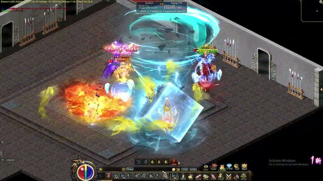 Arena fight -Conquer online