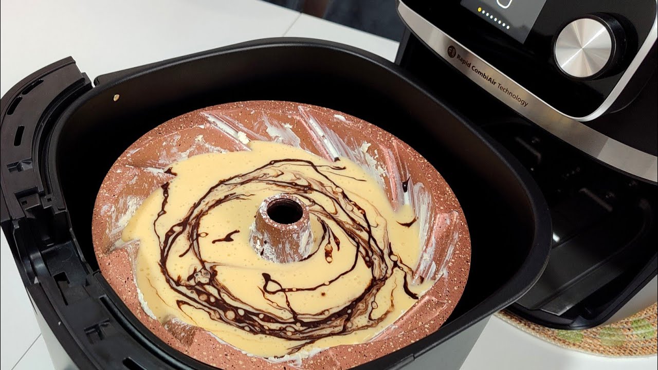 Airfryer'da Kek Pişer mi✅Airfryer'da Kalıpta Kek Tarifi✅ Philips Airfryer Xxl Combi Tarifleri✅