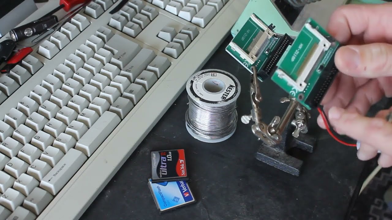 Repairing IDE to CF Adapters and Wiping Hard Drives